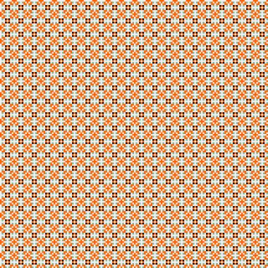 Soyut çapraz desenli üretken hesaplama sanatı çizimi