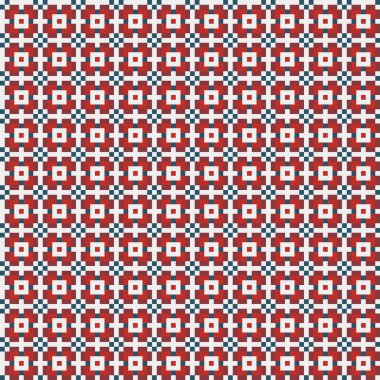 Soyut çapraz desenli üretken hesaplama sanatı çizimi