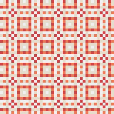 Soyut çapraz desenli üretken hesaplama sanatı çizimi