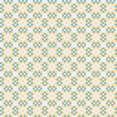 Soyut çapraz desenli üretken hesaplama sanatı çizimi