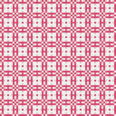 Soyut çapraz desenli üretken hesaplama sanatı çizimi