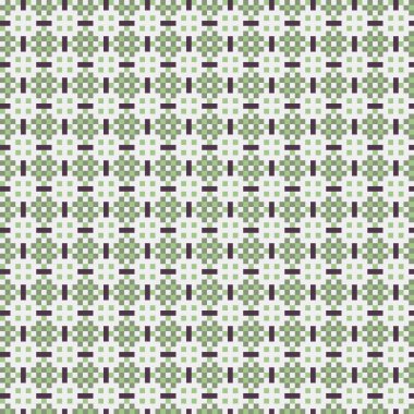 Soyut çapraz desenli üretken hesaplama sanatı çizimi