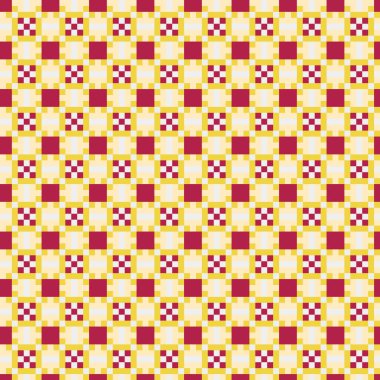 Soyut çapraz desenli üretken hesaplama sanatı çizimi