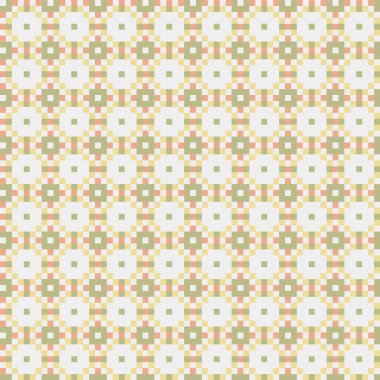 Soyut çapraz desenli üretken hesaplama sanatı çizimi