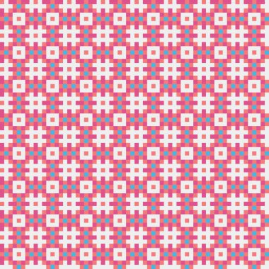 Soyut çapraz desenli üretken hesaplama sanatı çizimi