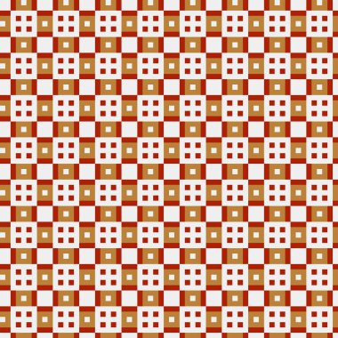 Soyut çapraz desenli üretken hesaplama sanatı çizimi