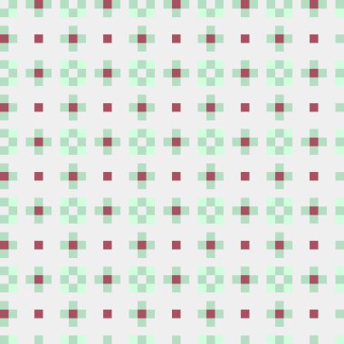 Soyut çapraz desenli üretken hesaplama sanatı çizimi