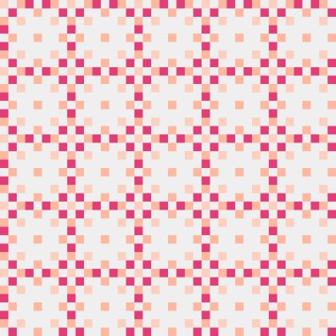 Soyut çapraz desenli üretken hesaplama sanatı çizimi