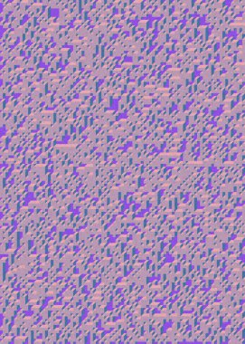 Edward Zajecs 2. Cubo 'nun 1971' deki uygulaması. Esasen 8 taştan oluşan bir Truchet fayans seti ve yerleştirme sanatı illüstrasyonu için kurallar  