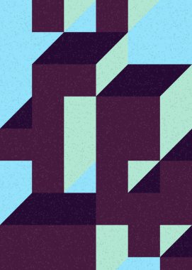 Edward Zajecs 2. Cubo 'nun 1971' deki uygulaması. Esasen 8 taştan oluşan bir Truchet fayans seti ve yerleştirme sanatı illüstrasyonu için kurallar 