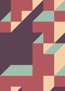 Edward Zajecs 2. Cubo 'nun 1971' deki uygulaması. Esasen 8 taştan oluşan bir Truchet fayans seti ve yerleştirme sanatı illüstrasyonu için kurallar 