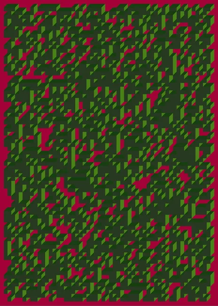 Edward Zajecs 2. Cubo 'nun 1971' deki uygulaması. Esasen 8 taştan oluşan bir Truchet fayans seti ve yerleştirme sanatı illüstrasyonu için kurallar 