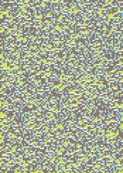 Edward Zajecs 2. Cubo 'nun 1971' deki uygulaması. Esasen 8 taştan oluşan bir Truchet fayans seti ve yerleştirme sanatı illüstrasyonu için kurallar  