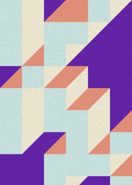 Edward Zajecs 2. Cubo 'nun 1971' deki uygulaması. Esasen 8 taştan oluşan bir Truchet fayans seti ve yerleştirme sanatı illüstrasyonu için kurallar 