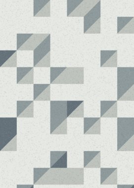 Edward Zajecs 2. Cubo 'nun 1971' deki uygulaması. Esasen 8 taştan oluşan bir Truchet fayans seti ve yerleştirme sanatı illüstrasyonu için kurallar 