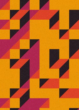 Edward Zajecs 2. Cubo 'nun 1971' deki uygulaması. Esasen 8 taştan oluşan bir Truchet fayans seti ve yerleştirme sanatı illüstrasyonu için kurallar 