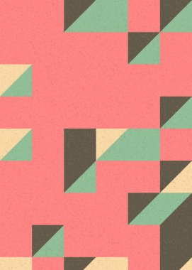 Edward Zajecs 2. Cubo 'nun 1971' deki uygulaması. Esasen 8 taştan oluşan bir Truchet fayans seti ve yerleştirme sanatı illüstrasyonu için kurallar 