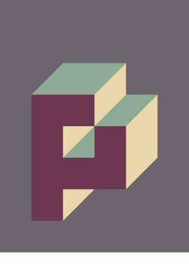 Edward Zajecs 2. Cubo 'nun 1971' deki uygulaması. Esasen 8 taştan oluşan bir Truchet fayans seti ve yerleştirme sanatı illüstrasyonu için kurallar  