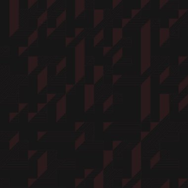 Edward Zajecs 2. Cubo 'nun 1971' deki uygulaması. Esasen 8 taştan oluşan bir Truchet fayans seti ve yerleştirme sanatı illüstrasyonu için kurallar  