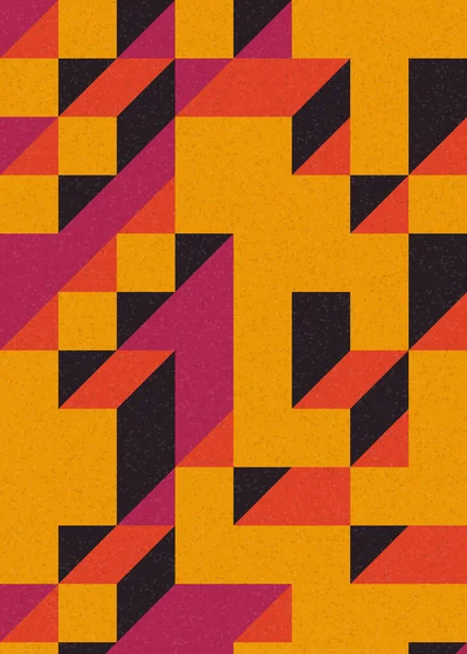 Edward Zajecs 2. Cubo 'nun 1971' deki uygulaması. Esasen 8 taştan oluşan bir Truchet fayans seti ve yerleştirme sanatı illüstrasyonu için kurallar 