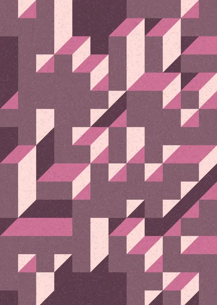 Edward Zajecs 2. Cubo 'nun 1971' deki uygulaması. Esasen 8 taştan oluşan bir Truchet fayans seti ve yerleştirme sanatı illüstrasyonu için kurallar  