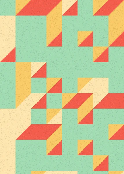 Edward Zajecs 2. Cubo 'nun 1971' deki uygulaması. Esasen 8 taştan oluşan bir Truchet fayans seti ve yerleştirme sanatı illüstrasyonu için kurallar 