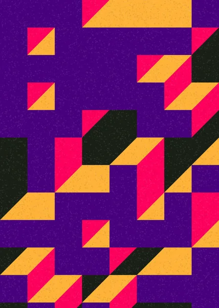 Edward Zajecs 2. Cubo 'nun 1971' deki uygulaması. Esasen 8 taştan oluşan bir Truchet fayans seti ve yerleştirme sanatı illüstrasyonu için kurallar 