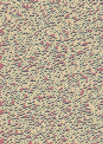 Edward Zajecs 2. Cubo 'nun 1971' deki uygulaması. Esasen 8 taştan oluşan bir Truchet fayans seti ve yerleştirme sanatı illüstrasyonu için kurallar 