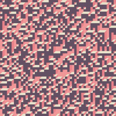 Edward Zajecs 2. Cubo 'nun 1971' deki uygulaması. Esasen 8 taştan oluşan bir Truchet fayans seti ve yerleştirme sanatı illüstrasyonu için kurallar 