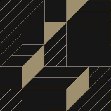 Edward Zajecs 2. Cubo 'nun 1971' deki uygulaması. Esasen 8 taştan oluşan bir Truchet fayans seti ve yerleştirme sanatı illüstrasyonu için kurallar 