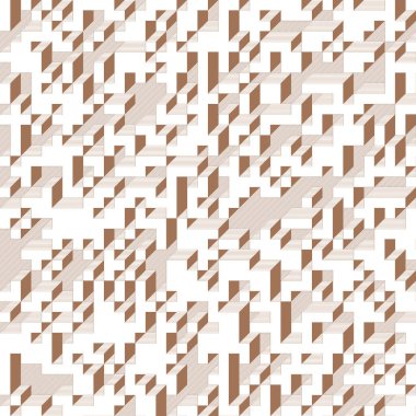 Edward Zajecs 2. Cubo 'nun 1971' deki uygulaması. Esasen 8 taştan oluşan bir Truchet fayans seti ve yerleştirme sanatı illüstrasyonu için kurallar 