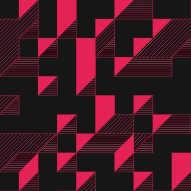 Edward Zajecs 2. Cubo 'nun 1971' deki uygulaması. Esasen 8 taştan oluşan bir Truchet fayans seti ve yerleştirme sanatı illüstrasyonu için kurallar  