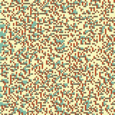 Edward Zajecs 2. Cubo 'nun 1971' deki uygulaması. Esasen 8 taştan oluşan bir Truchet fayans seti ve yerleştirme sanatı illüstrasyonu için kurallar 