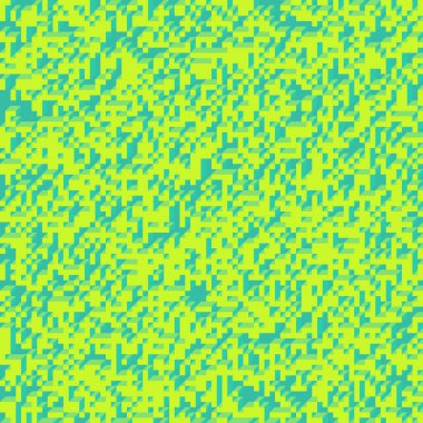 Edward Zajecs 2. Cubo 'nun 1971' deki uygulaması. Esasen 8 taştan oluşan bir Truchet fayans seti ve yerleştirme sanatı illüstrasyonu için kurallar  