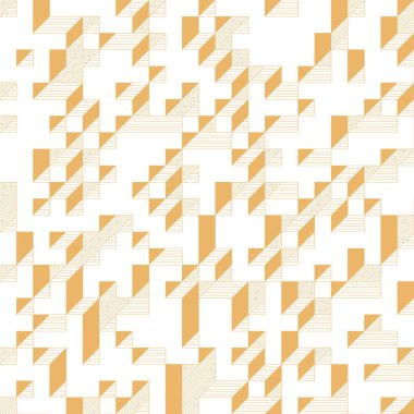 Edward Zajecs 2. Cubo 'nun 1971' deki uygulaması. Esasen 8 taştan oluşan bir Truchet fayans seti ve yerleştirme sanatı illüstrasyonu için kurallar 