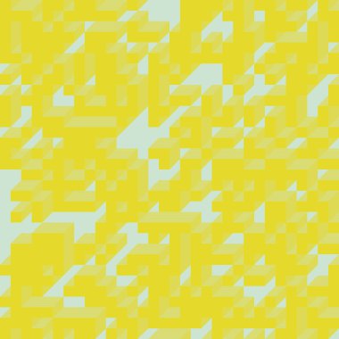 Edward Zajecs 2. Cubo 'nun 1971' deki uygulaması. Esasen 8 taştan oluşan bir Truchet fayans seti ve yerleştirme sanatı illüstrasyonu için kurallar 