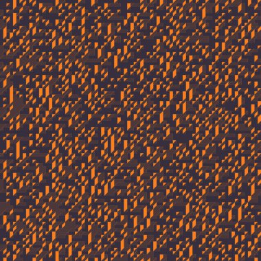 Edward Zajecs 2. Cubo 'nun 1971' deki uygulaması. Esasen 8 taştan oluşan bir Truchet fayans seti ve yerleştirme sanatı illüstrasyonu için kurallar 