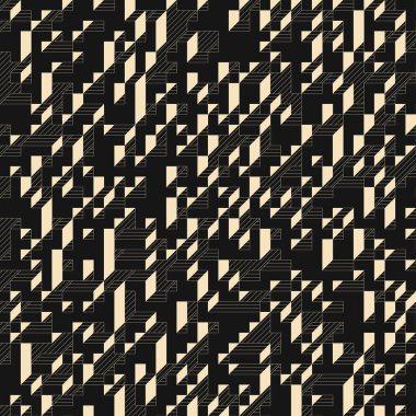 Edward Zajecs 2. Cubo 'nun 1971' deki uygulaması. Esasen 8 taştan oluşan bir Truchet fayans seti ve yerleştirme sanatı illüstrasyonu için kurallar 