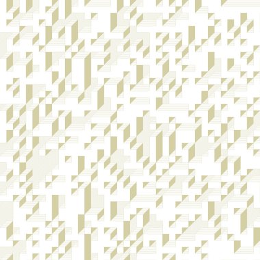 Edward Zajecs 2. Cubo 'nun 1971' deki uygulaması. Esasen 8 taştan oluşan bir Truchet fayans seti ve yerleştirme sanatı illüstrasyonu için kurallar 