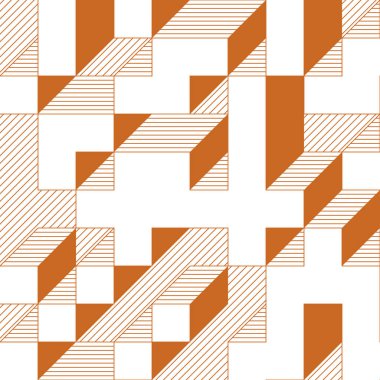 Edward Zajecs 2. Cubo 'nun 1971' deki uygulaması. Esasen 8 taştan oluşan bir Truchet fayans seti ve yerleştirme sanatı illüstrasyonu için kurallar  