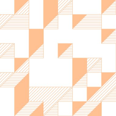 Edward Zajecs 2. Cubo 'nun 1971' deki uygulaması. Esasen 8 taştan oluşan bir Truchet fayans seti ve yerleştirme sanatı illüstrasyonu için kurallar 