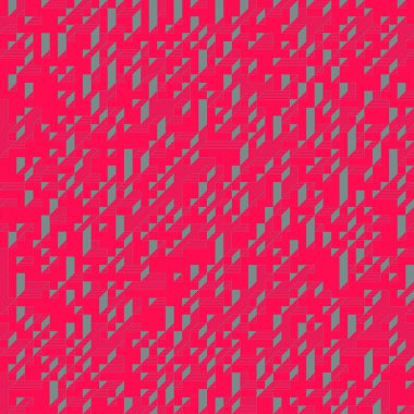 Edward Zajecs 2. Cubo 'nun 1971' deki uygulaması. Esasen 8 taştan oluşan bir Truchet fayans seti ve yerleştirme sanatı illüstrasyonu için kurallar 