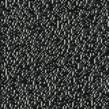 Edward Zajecs 2. Cubo 'nun 1971' deki uygulaması. Esasen 8 taştan oluşan bir Truchet fayans seti ve yerleştirme sanatı illüstrasyonu için kurallar 