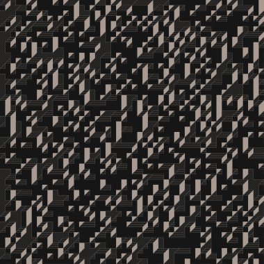 Edward Zajecs 2. Cubo 'nun 1971' deki uygulaması. Esasen 8 taştan oluşan bir Truchet fayans seti ve yerleştirme sanatı illüstrasyonu için kurallar  