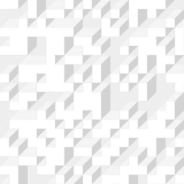 Edward Zajecs 2. Cubo 'nun 1971' deki uygulaması. Esasen 8 taştan oluşan bir Truchet fayans seti ve yerleştirme sanatı illüstrasyonu için kurallar 