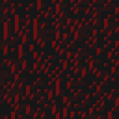 Edward Zajecs 2. Cubo 'nun 1971' deki uygulaması. Esasen 8 taştan oluşan bir Truchet fayans seti ve yerleştirme sanatı illüstrasyonu için kurallar 