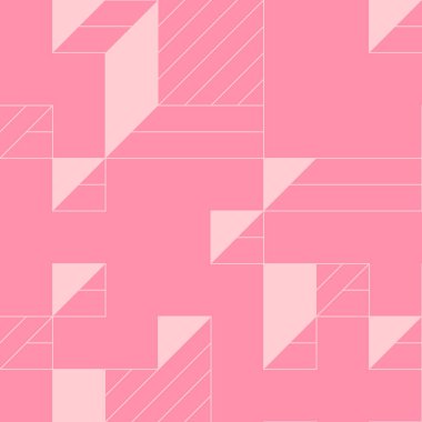 Edward Zajecs 2. Cubo 'nun 1971' deki uygulaması. Esasen 8 taştan oluşan bir Truchet fayans seti ve yerleştirme sanatı illüstrasyonu için kurallar  