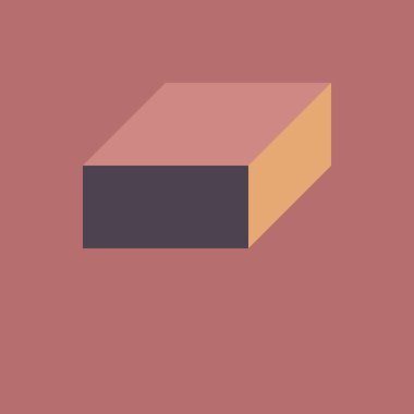 Edward Zajecs 2. Cubo 'nun 1971' deki uygulaması. Esasen 8 taştan oluşan bir Truchet fayans seti ve yerleştirme sanatı illüstrasyonu için kurallar  