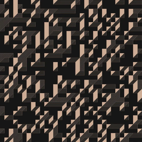 Edward Zajecs 2. Cubo 'nun 1971' deki uygulaması. Esasen 8 taştan oluşan bir Truchet fayans seti ve yerleştirme sanatı illüstrasyonu için kurallar 