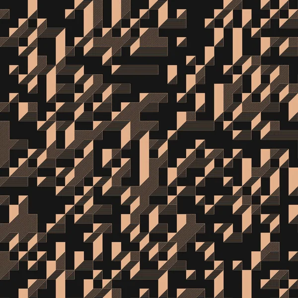 Edward Zajecs 2. Cubo 'nun 1971' deki uygulaması. Esasen 8 taştan oluşan bir Truchet fayans seti ve yerleştirme sanatı illüstrasyonu için kurallar 